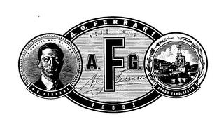 A.F.G. ESTD. 1919 BORGO TARO, ITALIA LA QUALITA NON HA TEMPO trademark