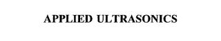 APPLIED ULTRASONICS trademark