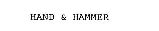 HAND & HAMMER trademark