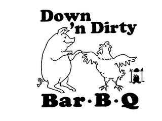 DOWN 'N DIRTY BBQ trademark