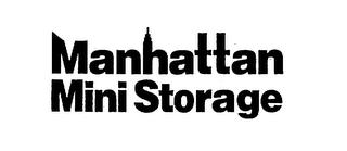 MANHATTAN MINI STORAGE trademark