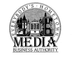 EVERYBODY'S HOMETOWN MEDIA BUSINESS AUTHORITY trademark