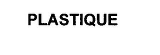 PLASTIQUE trademark