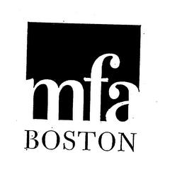 MFA BOSTON trademark