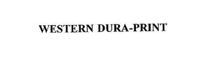 WESTERN DURA-PRINT trademark