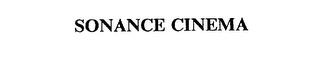 SONANCE CINEMA trademark