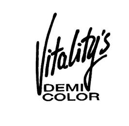 VITALITY'S DEMI COLOR trademark