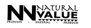 NN NATURAL VALUE PREMIUM NATURAL PRODUCTS trademark