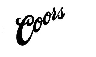 COORS trademark