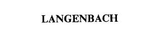 LANGENBACH trademark