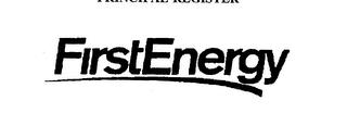 FIRSTENERGY trademark