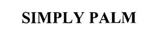 SIMPLY PALM trademark