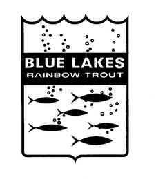 BLUE LAKES RAINBOW TROUT trademark