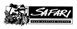 SAFARI HEAD HUNTING SYSTEM trademark