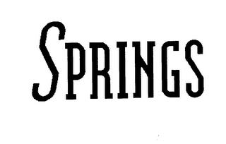 SPRINGS trademark