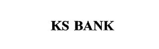 KS BANK trademark