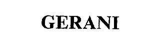 GERANI trademark