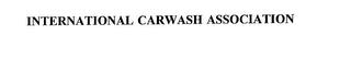 INTERNATIONAL CARWASH ASSOCIATION trademark