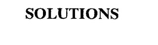 SOLUTIONS trademark