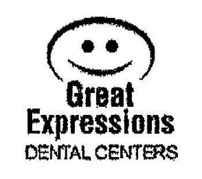 GREAT EXPRESSIONS DENTAL CENTERS trademark