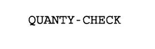 QUANTY-CHECK trademark