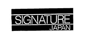 SIGNATURE JAPAN trademark