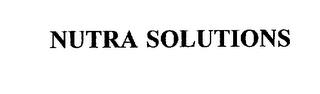 NUTRA SOLUTIONS trademark