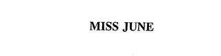 MISS JUNE trademark