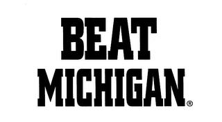 BEAT MICHIGAN trademark