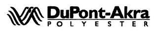 DUPONT-AKRA POLYESTER trademark