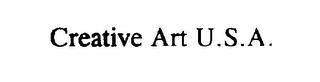 CREATIVE ART U.S.A. trademark