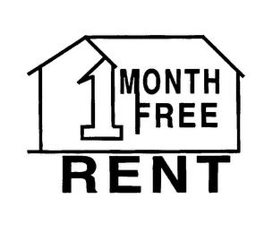 1 MONTH FREE RENT trademark