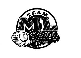 TEAM ML BEANS AUTHENTIC trademark