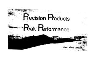 PRECISION PRODUCTS PEAK PERFORMANCE...ACUTE ABOVE THE REST... trademark