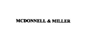 MCDONNELL & MILLER trademark