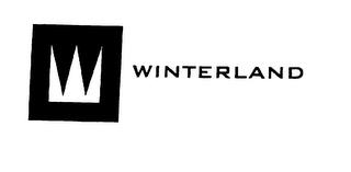 W WINTERLAND trademark