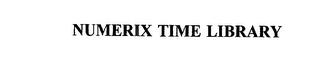 NUMERIX TIME LIBRARY trademark