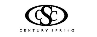 CSC CENTURY SPRING trademark