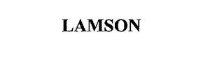 LAMSON trademark