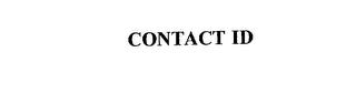 CONTACT ID trademark