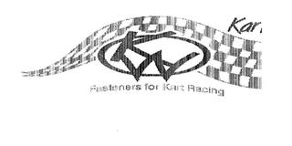 KW FASTENERS FOR KART RACING trademark