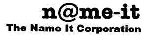 N@ME-IT THE NAME IT CORPORATION trademark