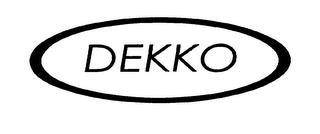 DEKKO trademark