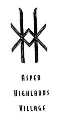 ASPEN HIGHLANDS VILLAGE trademark