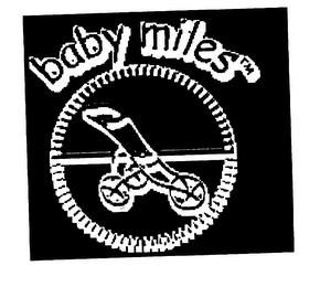 BABY MILES trademark