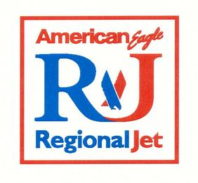 AMERICAN EAGLE RJ REGIONAL JET trademark