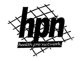 HPN HEALTH PRO NETWORK trademark