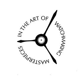 MASTERPIECES IN THE ART OF WATCHMAKING trademark