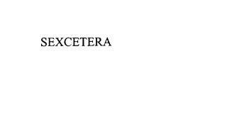 SEXCETERA trademark