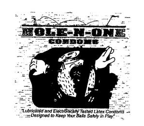 HOLE-N-ONE CONDOMS trademark